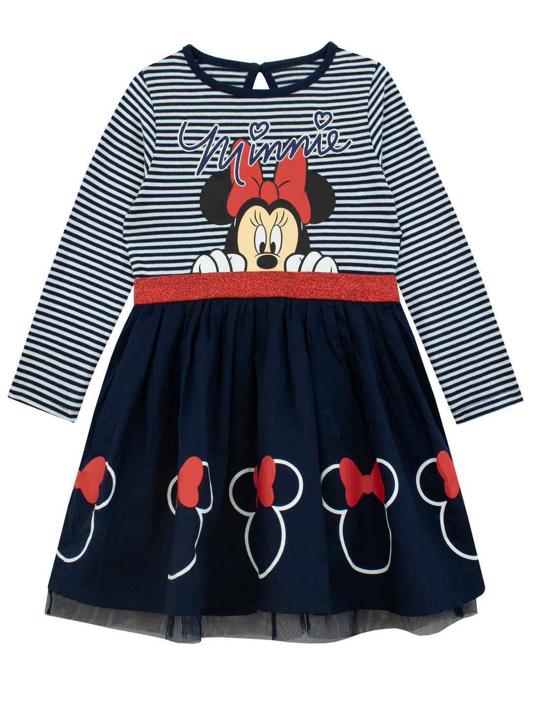 Disney Minnie Maus Kleid Madchen | Minnie Mouse Kleider für mädchen | Kleid Mädchen Festlich 116 Meh
