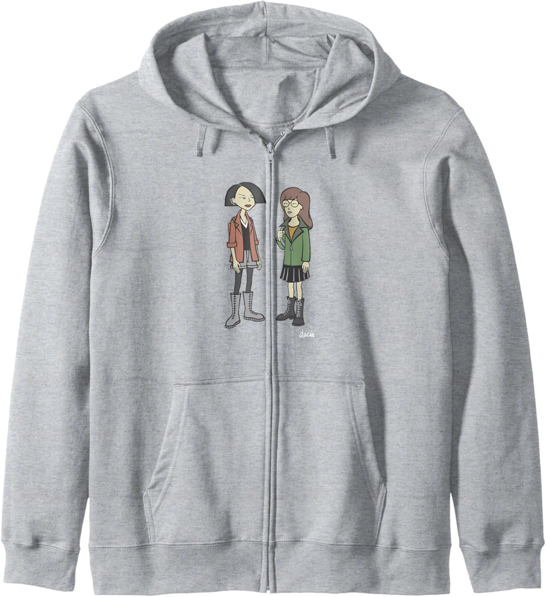 Daria Full Body Jane Daria Chillin Kapuzenjacke