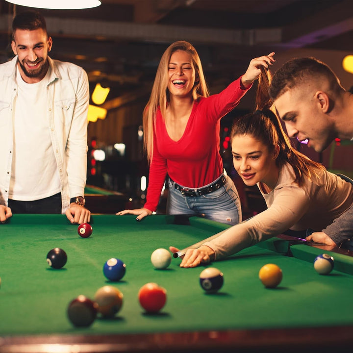 Pool Queue, 58 Zoll Billard Queue Kanadischer Ahornholz Pool Cue 13mm Spitzen für Professionelle Bil