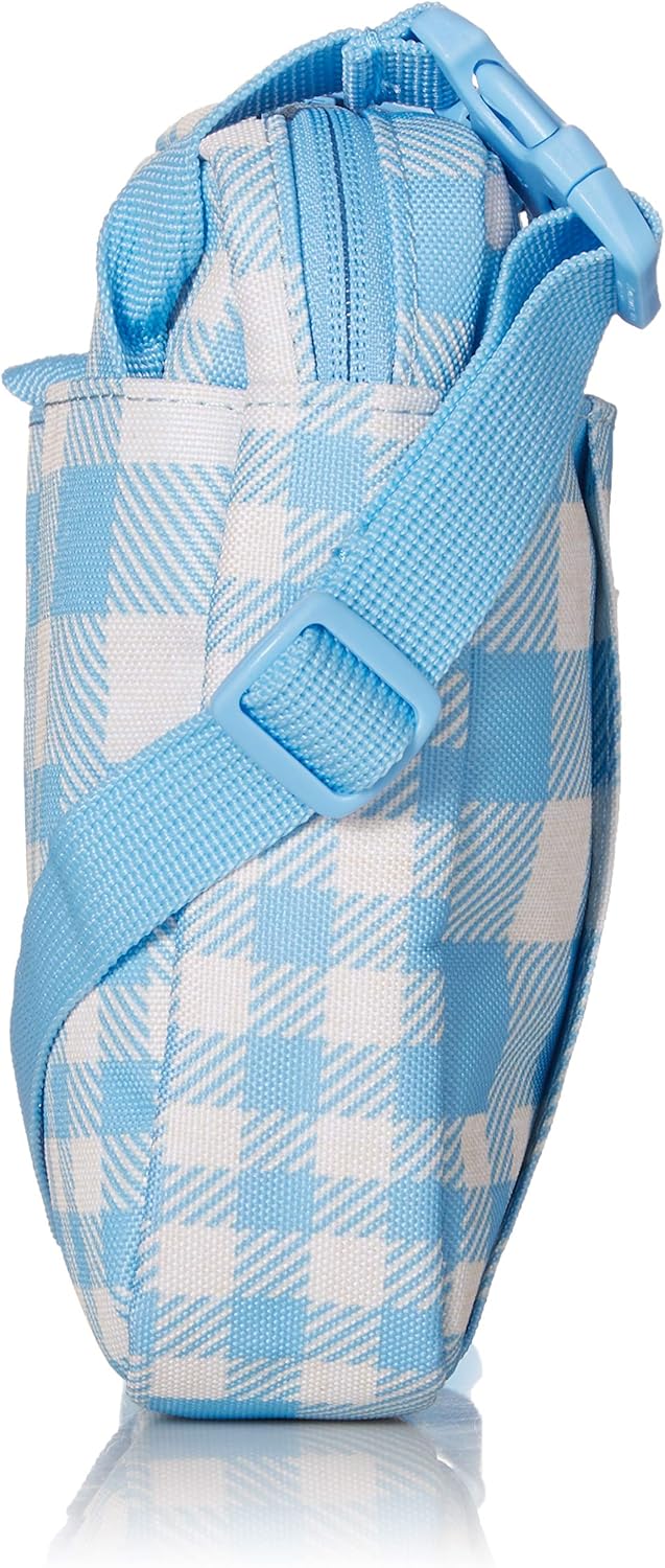 Herschel Unisex Cruz Umhängetasche 0.5L Gingham-alaskan-blau, 0.5L Gingham-alaskan-blau