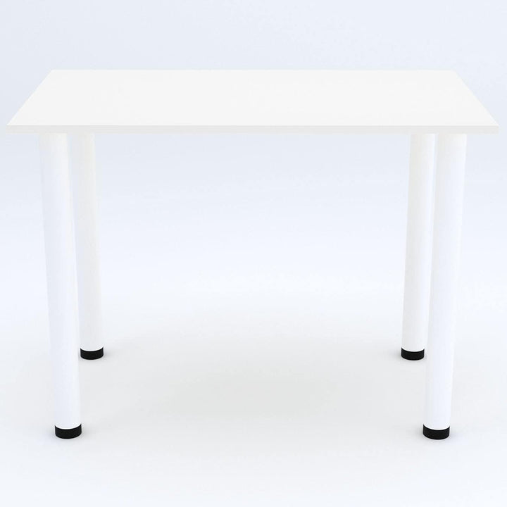 AKKE 70x40 | Esszimmertisch - Esstisch - Tisch mit weissen Beinen - Küchentisch - Bürotisch | Weiss