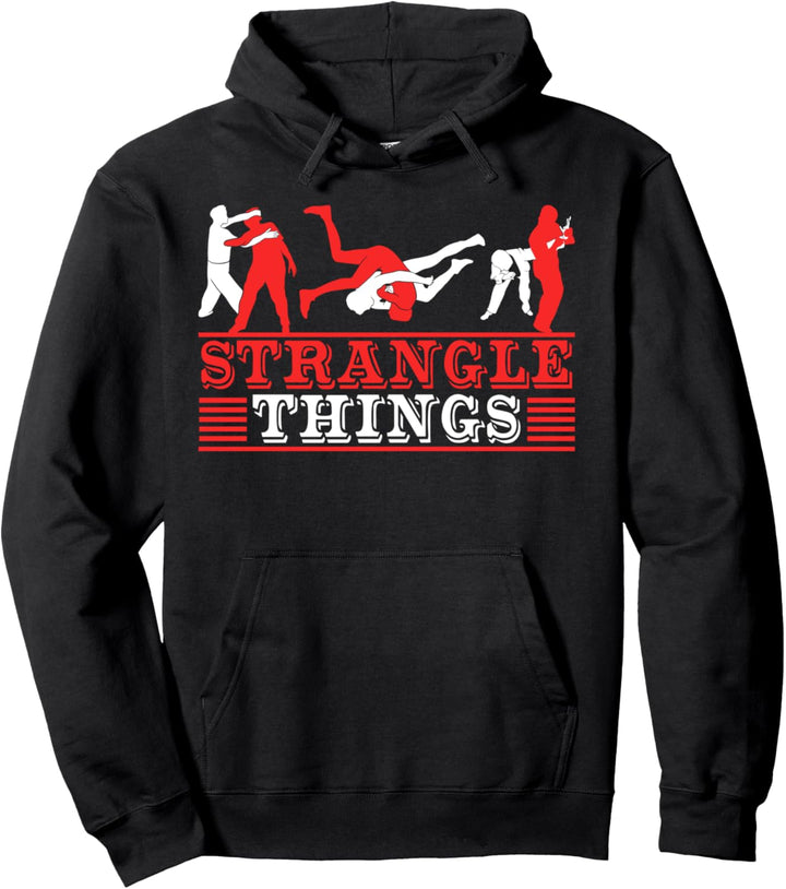 Würgen Dinge Jiujitsu Taekwando Design Pullover Hoodie