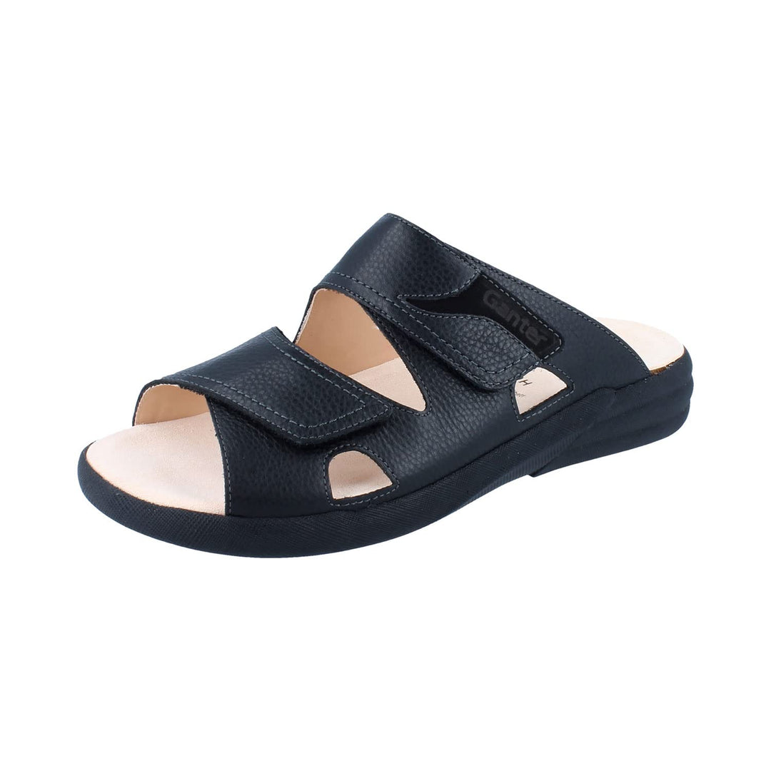 Ganter Herren Harry Sandale 42 EU Schwarz, 42 EU Schwarz