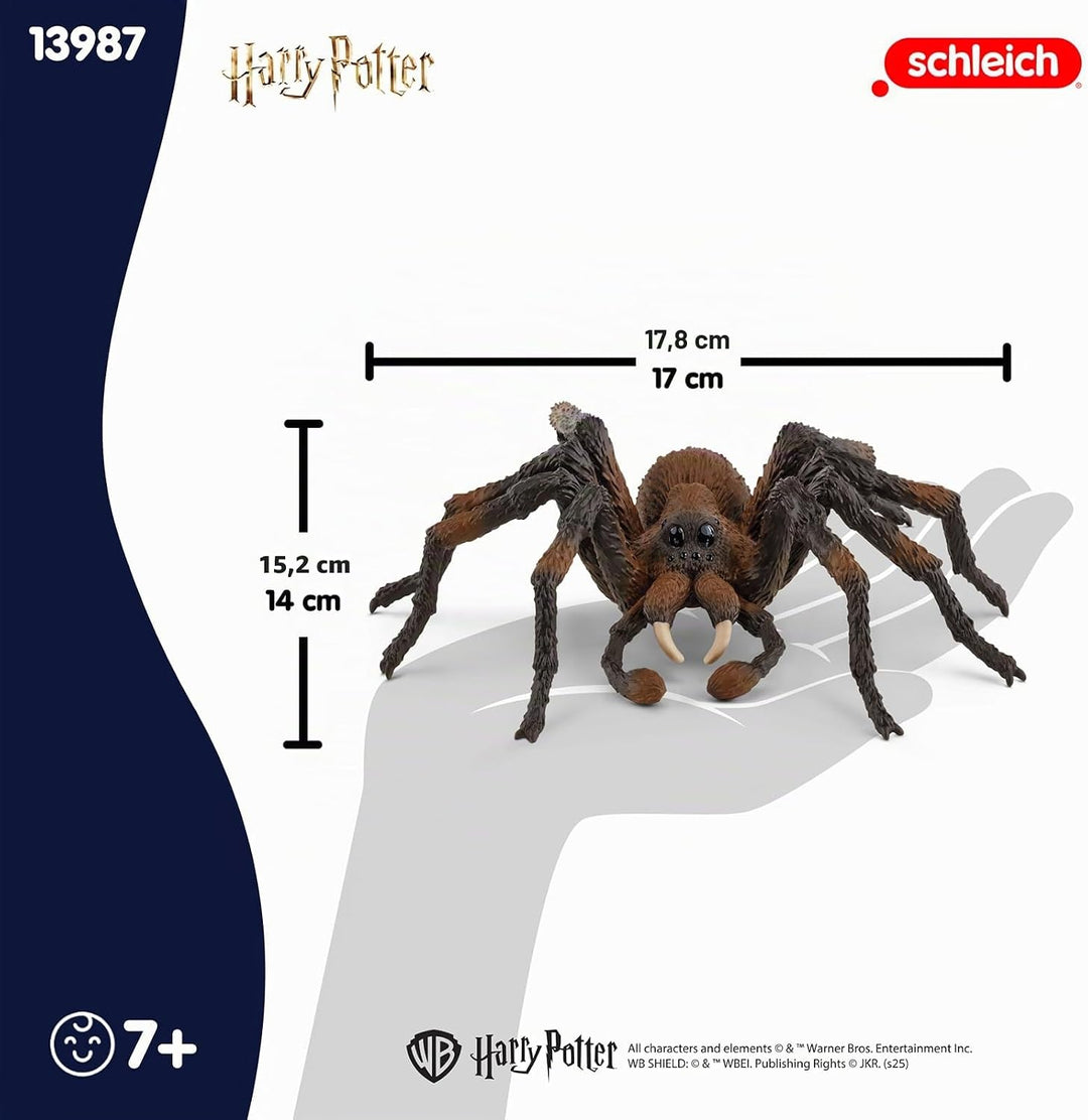 SCHLEICH Harry Potter | Aragog 13987 | Spinnenfigur mit 8 Augen | als Harry Potter Deko oder Sammelf