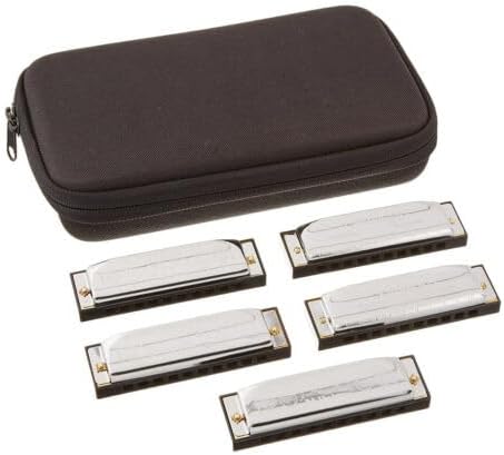 HOHNER Mundharmonika, Special 20 Progressive, C/D/E/G/A, 5er Pack