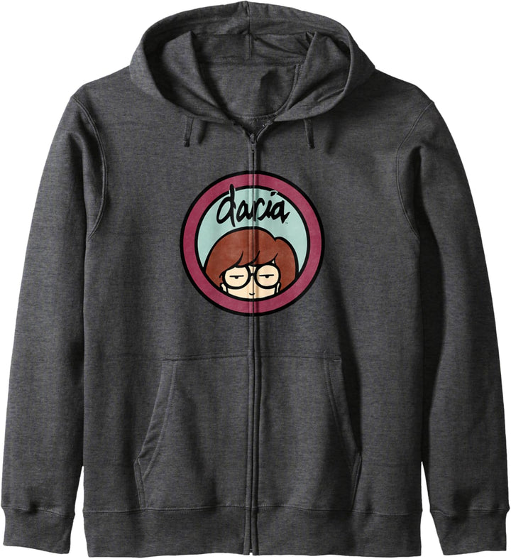 Daria TV Show Mint Logo Kapuzenjacke