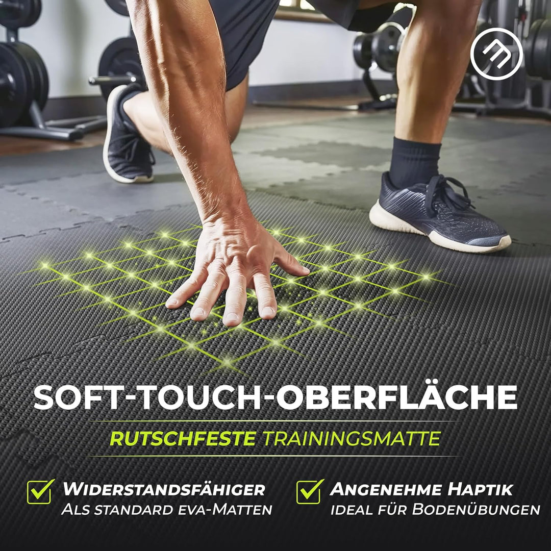 Schutzmatten Bodenschutzmatte Set Sportmatte Gymnastikmatte Puzzlematte: Puzzle Sportgeräte Matte Fi