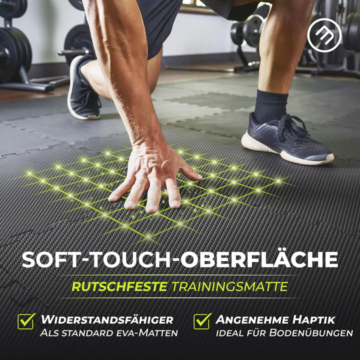 Schutzmatten Bodenschutzmatte Set Sportmatte Gymnastikmatte Puzzlematte: Puzzle Sportgeräte Matte Fi