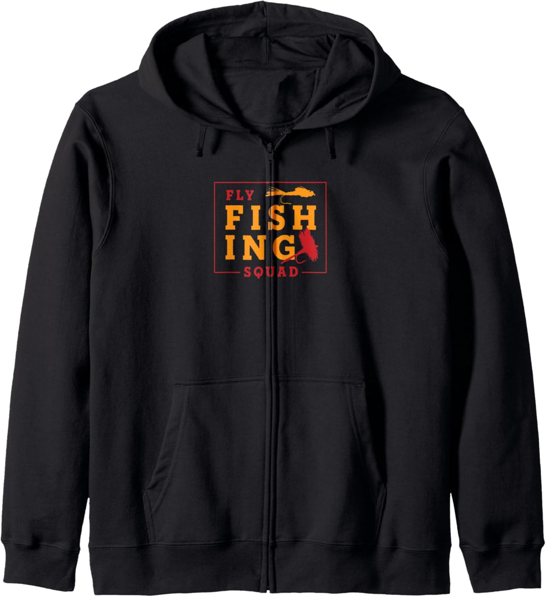 Fliegenfischer Team Fischer Angler Forelle Kapuzenjacke