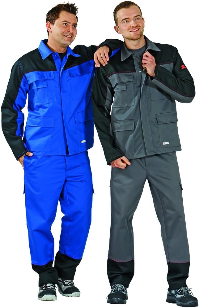 Planam Grösse 110 Herren Weld Shield Jacke kornblau schwarz Modell 5528 Kornblau/Schwarz 110, Kornbl
