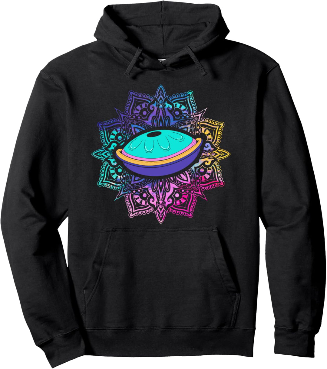 Handpan Musikinstrument Pullover Hoodie