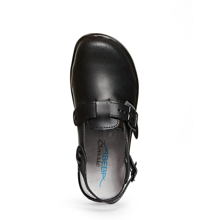 ABEBA 1010-36 Sicherheitsschuh - Arbeitsclog - Classic - Genarbtes Leder - Antistatisch - Rutschfest