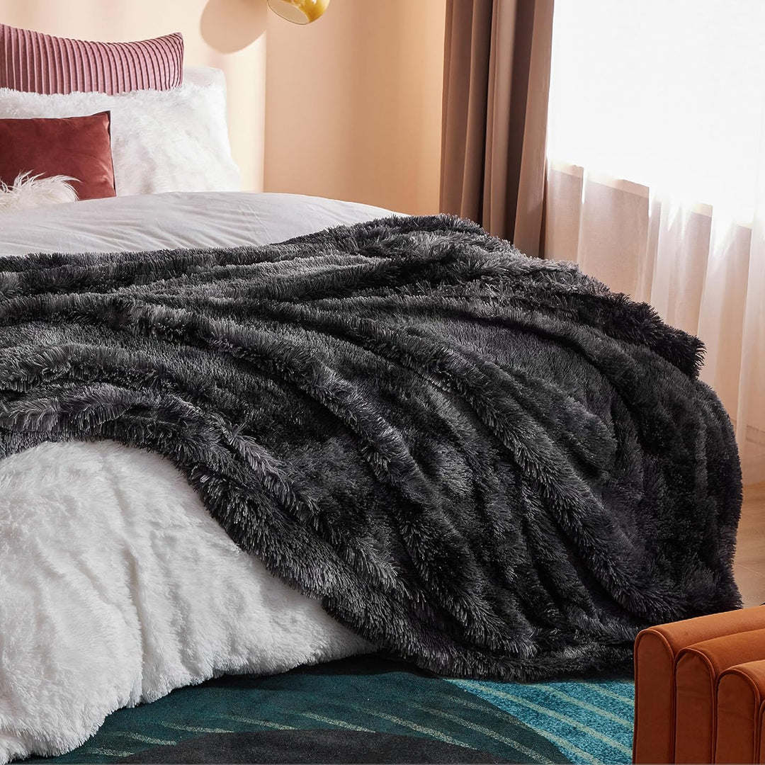 BEDSURE Kuscheldecke - Flauschig Decke, Warm Sherpa Sofadecke, Dicke Felldecke, Couchdecke, Flauschi