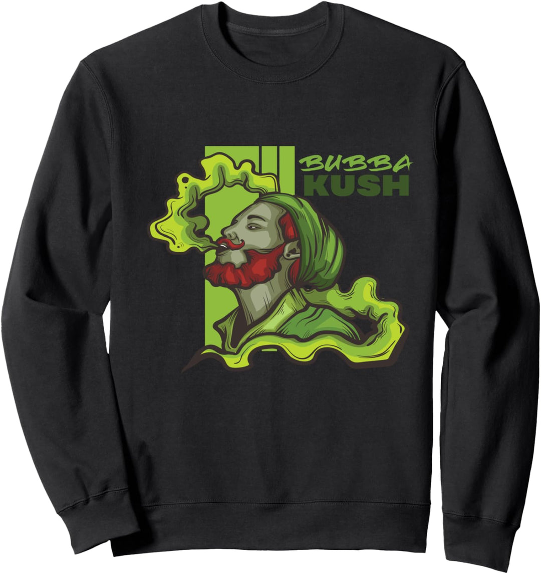 Kush Green Gras Geschenk Marihuana Sweatshirt