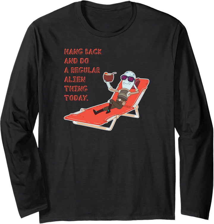 Solar Opposites Yumyulack Do a Regular Alien Thing Today Langarmshirt