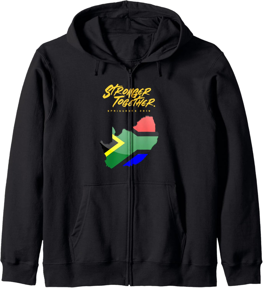 Stonger Together SA Springbok Bokke South African Rugby Kapuzenjacke