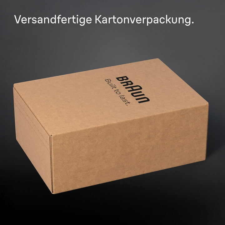 Braun Barttrimmer, Bartschneider/Trimmer/Haarschneider Herren, Haarschneidemaschine Profi (recycelba