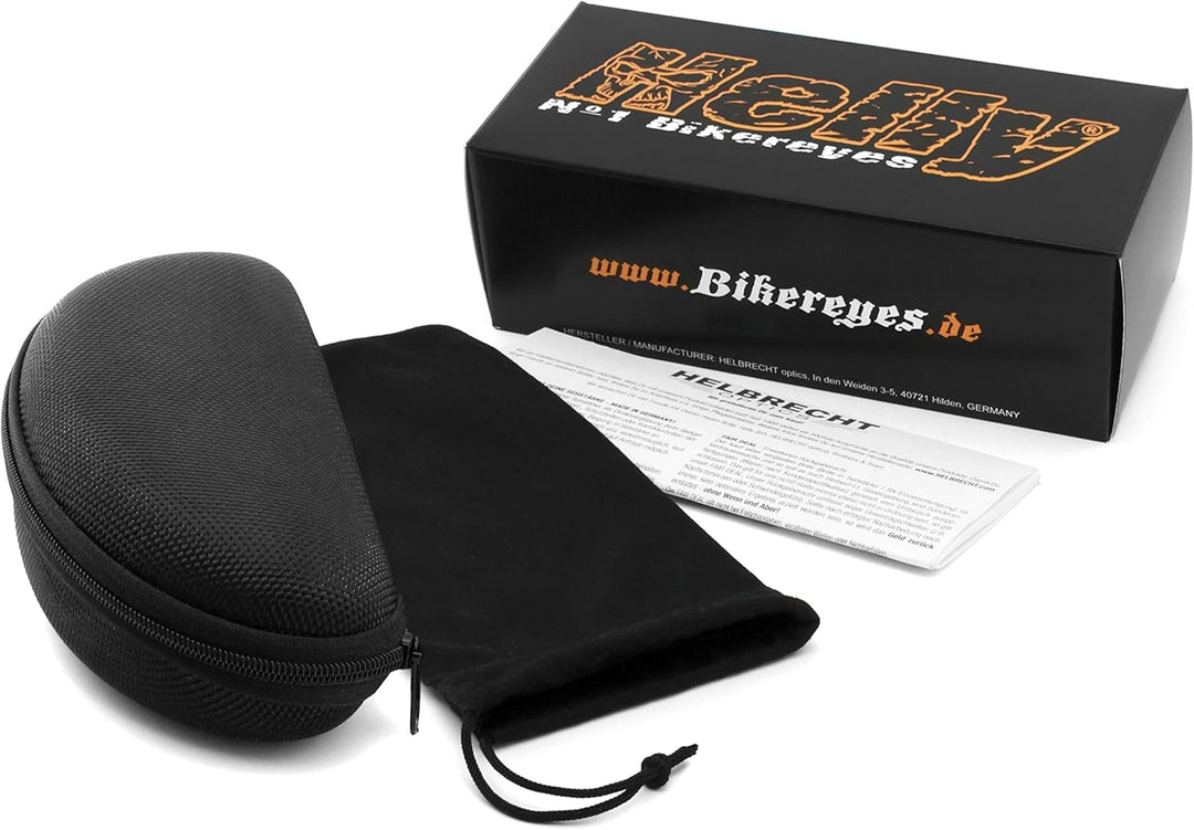 HELLY® - No.1 Bikereyes® | Motorradbrille, Motorrad-Sonnenbrille, Bikerbrille | beschlagfrei, winddi