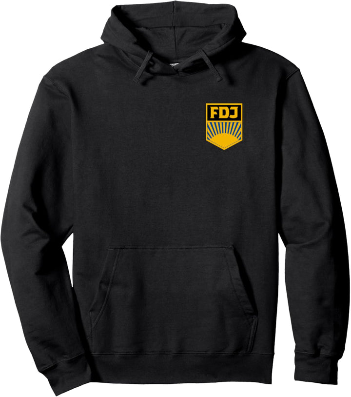 FDJ Hemd DDR Freie Deutsche Jugend Kostüm Blauhemd Ossi Pullover Hoodie
