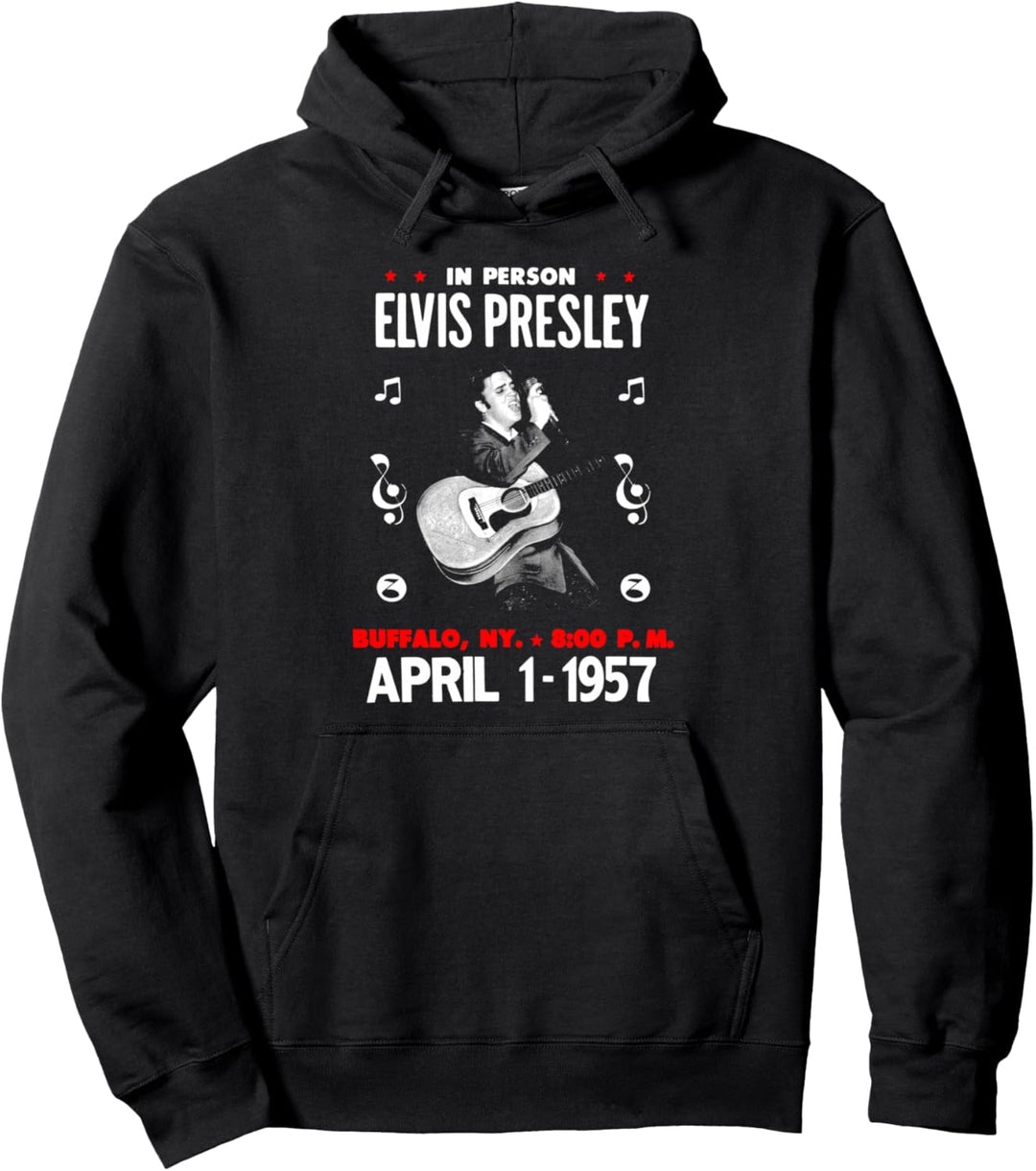 Elvis Presley Official Gig Poster Pullover Hoodie
