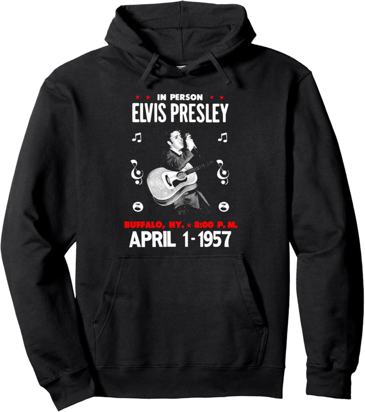 Elvis Presley Official Gig Poster Pullover Hoodie