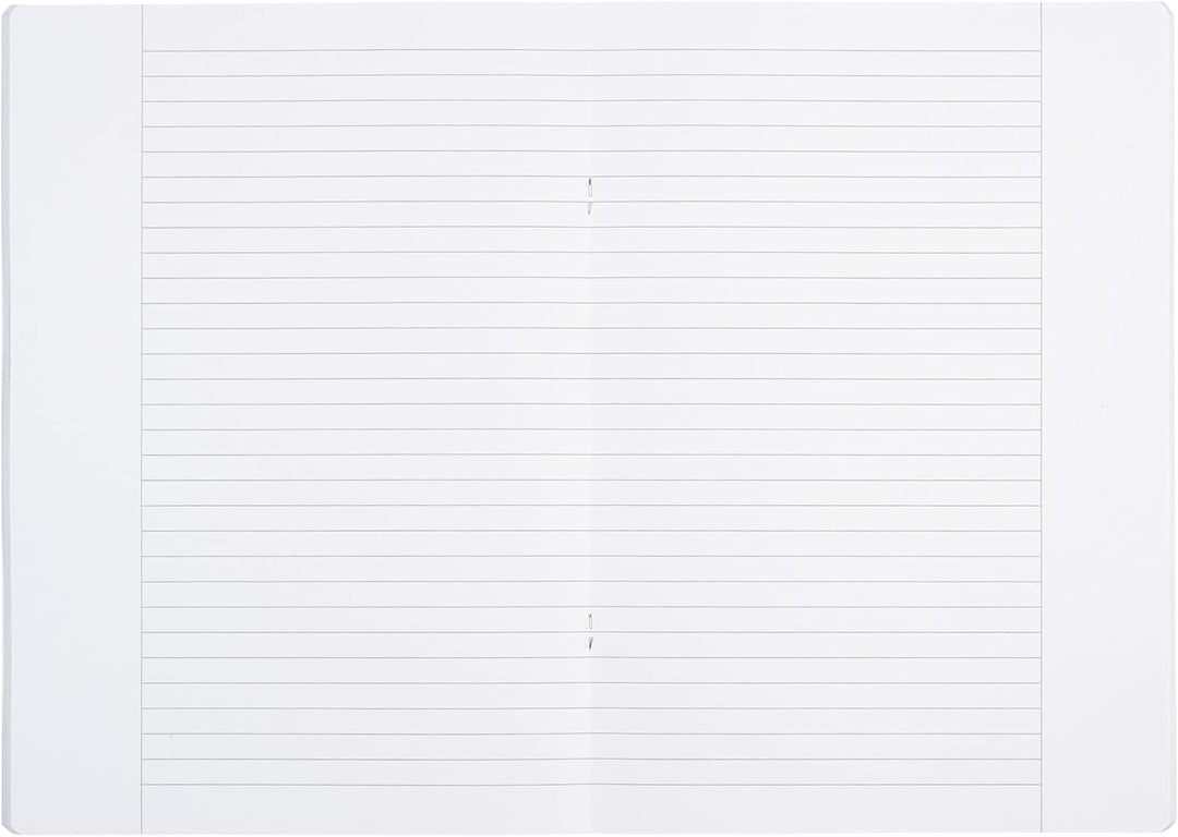 Landre Schulheft A4, kariert, Lineatur 28, 32 Blatt, schwarz, 5 Stück &amp; Oxford Schulheft A4, liniert