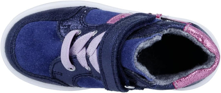 Richter Kinderschuhe Mädchen Flora Sneaker 35 EU Marine Nauti Cand Si, 35 EU Marine Nauti Cand Si