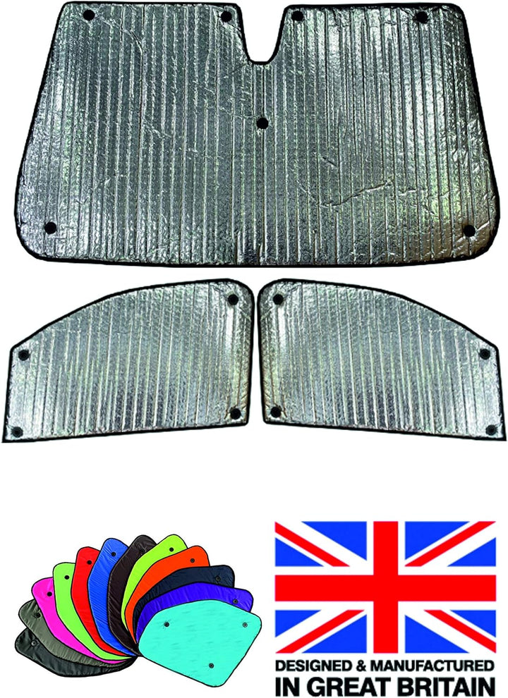 Thermomatten-Set für Peugeot Expert (2017-Date) Frontset Ideal für alle Jahreszeiten geeignet, Front