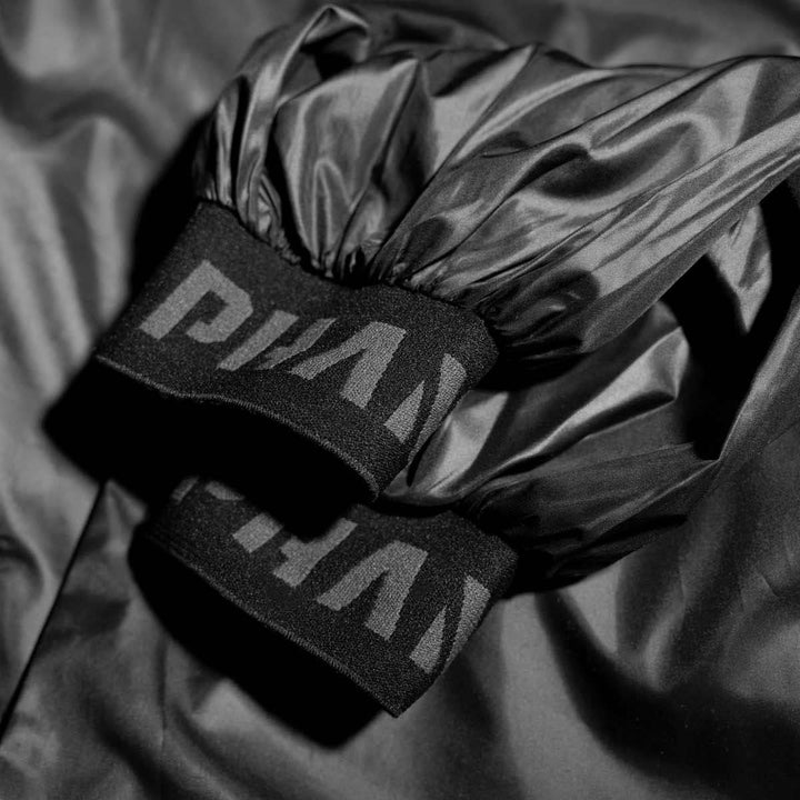 Phantom Schwitzanzug – Sauna Suit zum Abnehmen – Herren, Damen Sweatsuit S-M Nomax S - Schwarz