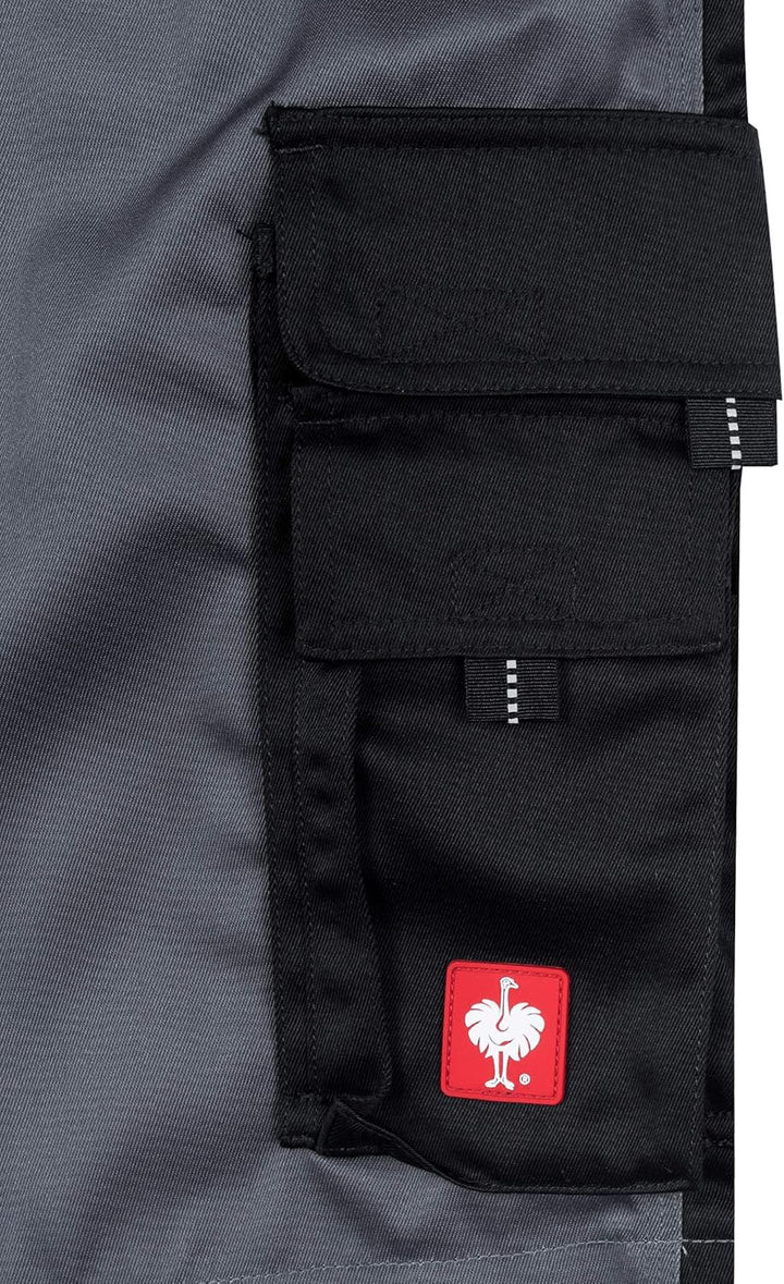 Engelbert Strauss Herren Arbeitsshorts e.s.Image 52 Grau/Schwarz, 52 Grau/Schwarz