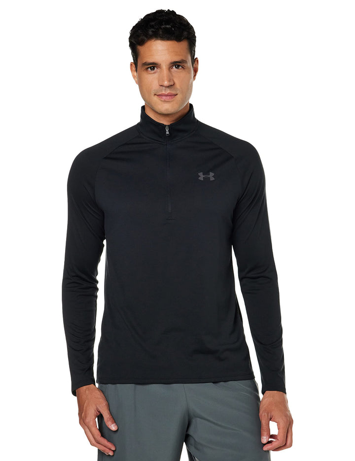 Under Armour Herren UA Tech 1/2 Zip Pullover S Schwarz, S Schwarz