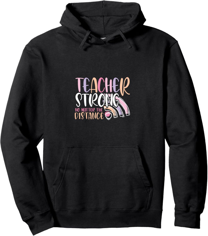 Lehrer stark egal die Entfernung Pullover Hoodie