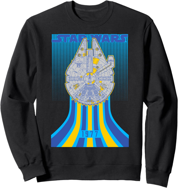 Star Wars Retro Falcon 1977 Sweatshirt