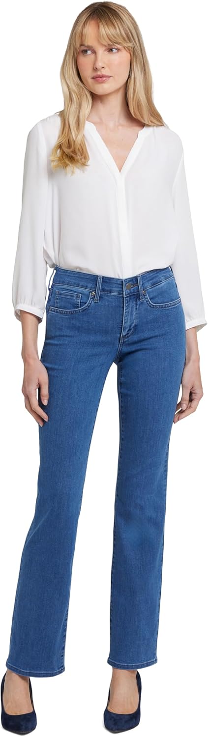 NYDJ Damen Marilyn Straight Jeans 36 Monrovia, 36 Monrovia