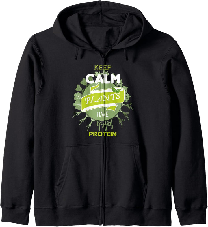 Bleibt ruhig Pflanzen Lustiges Geschenk Fun Kapuzenjacke