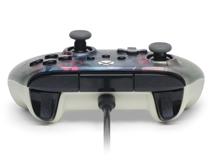 PowerA Kabelgebundener Controller Advantage für Xbox Series X|S - Bloom & Gloom, Gamepad, kabelgebun
