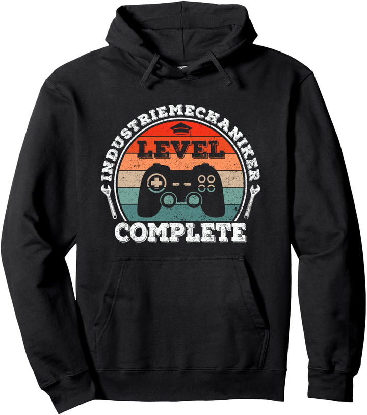 Industriemechaniker Ausbildung beendet Abschluss bestanden Pullover Hoodie