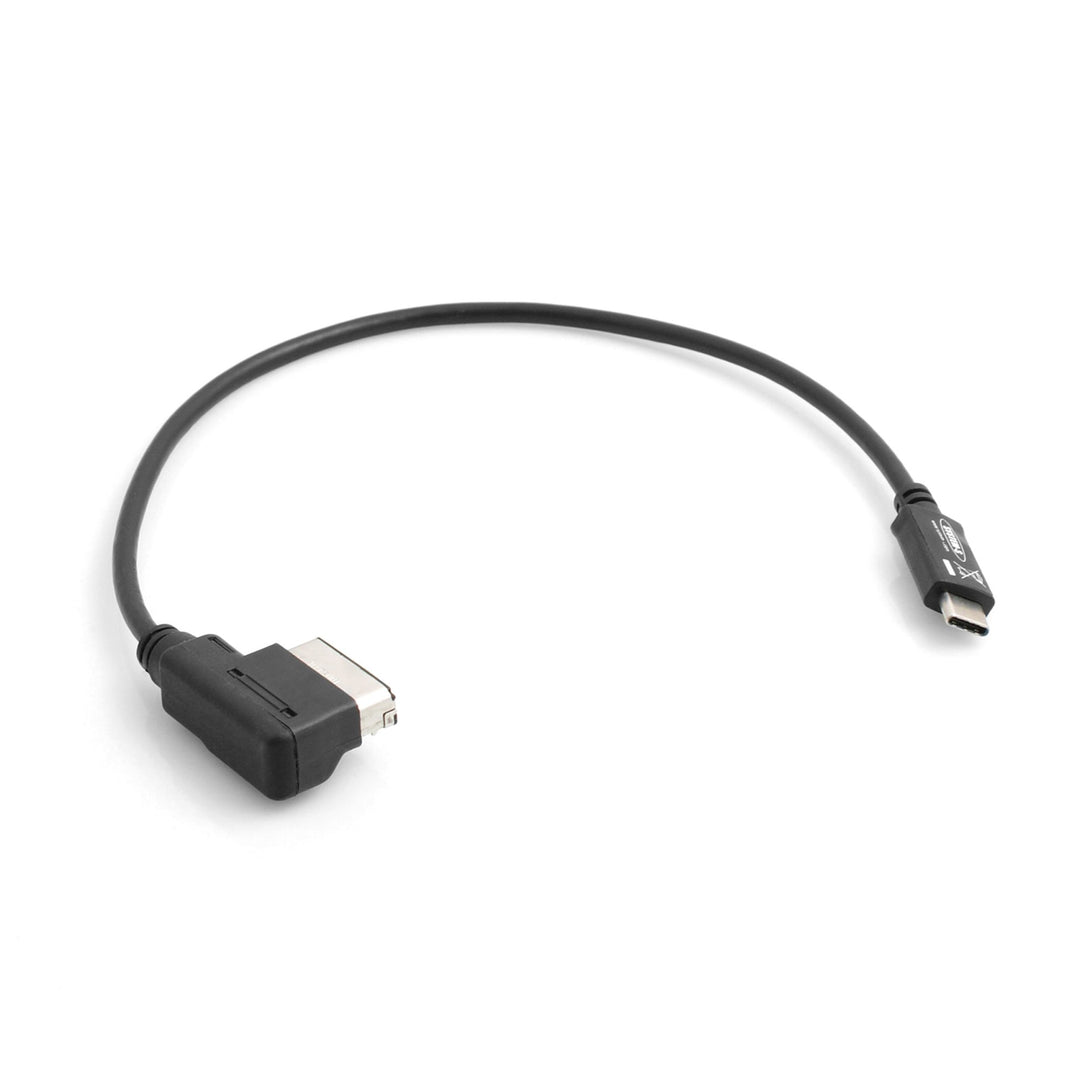 System-S KFZ Auto Media In AUX Flash Drive Male zu USB 3.1 Type C Male Adapterkabel 30cm