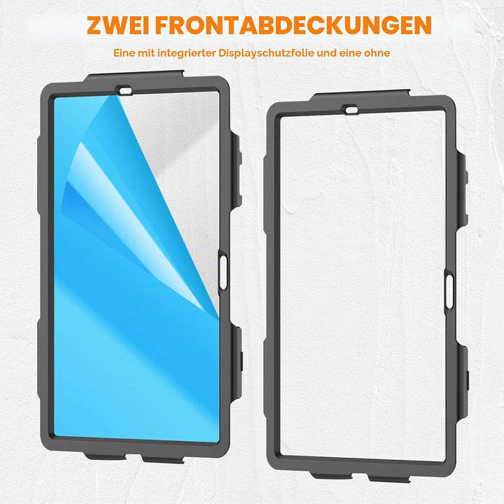SEYMAC stock Hülle für Samsung Galaxy Tab S10+ Plus/ S9 FE+ Plus/ S9 Plus 12,4 Zoll, Stossfeste Hüll