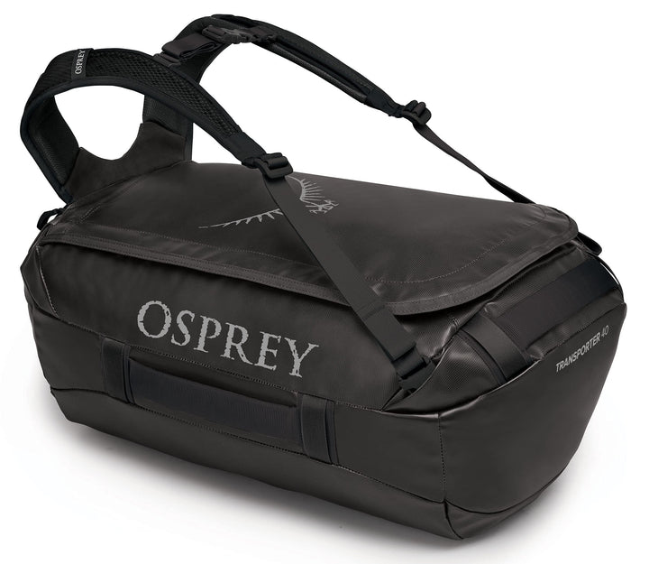 Osprey Unisex – Erwachsene Transporter 40 Duffel Bag Einheitsgrösse Schwarz, Einheitsgrösse Schwarz