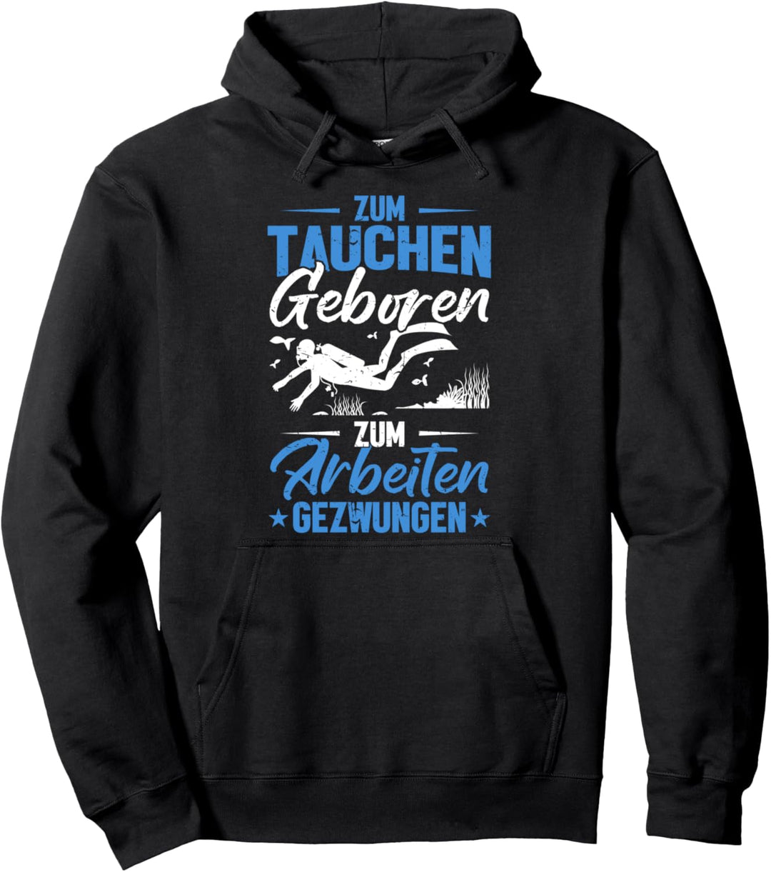 Tauch Spruch Scuba Diver Herr Der Meere Taucher Pullover Hoodie