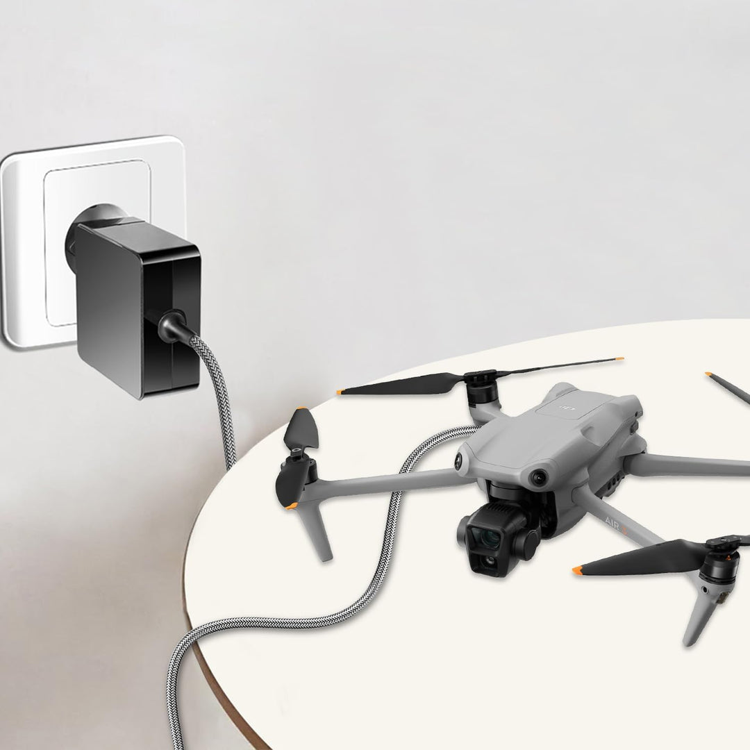 KFD 100W USB C Netzteil Schnellladegerät für DJI Mini 4 Pro Fly More, Mavic 4 Pro/Avata 2/Flip/Mini