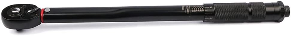 Drehmomentschlüssel, 10 mm (3/8"), 19-110 Nm, Schwarz Drehmoment-Schlüsse - Gesamtlänge: 370 mm, 3/8