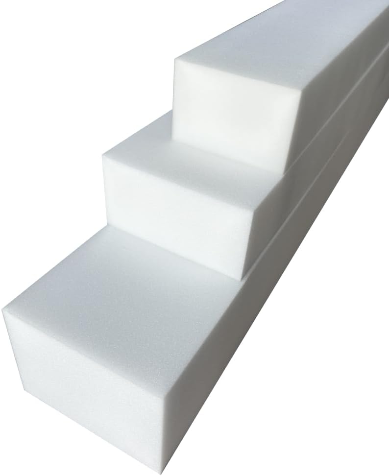 All4All Matratzenverlängerung 12x12cm Schaumstoff zuschnitt, Matratzenkeil, Bett Lückenfüller, Matra