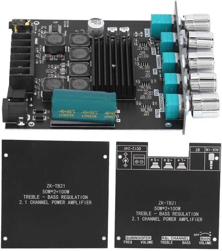 Leistungsverstärkerplatine, Zk Tb21 Potentiometermodul 2.1 Kanal Ht21 2 1 Heimkino für -Digitallauts