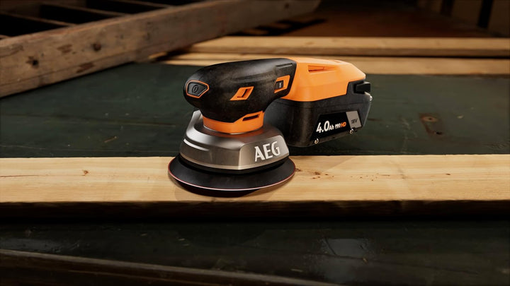 AEG 18 V Exzenterschleifer BEX18SBL-125-0