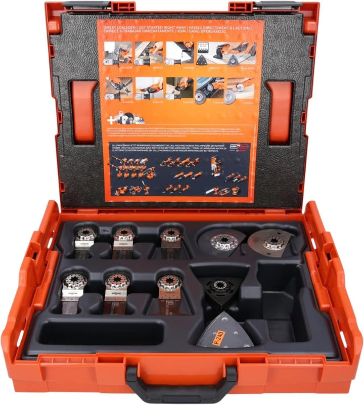 Fein Starlock L-BOXX 102 Anwenderset mit Fein Originalzubehör für den MULTIMASTER