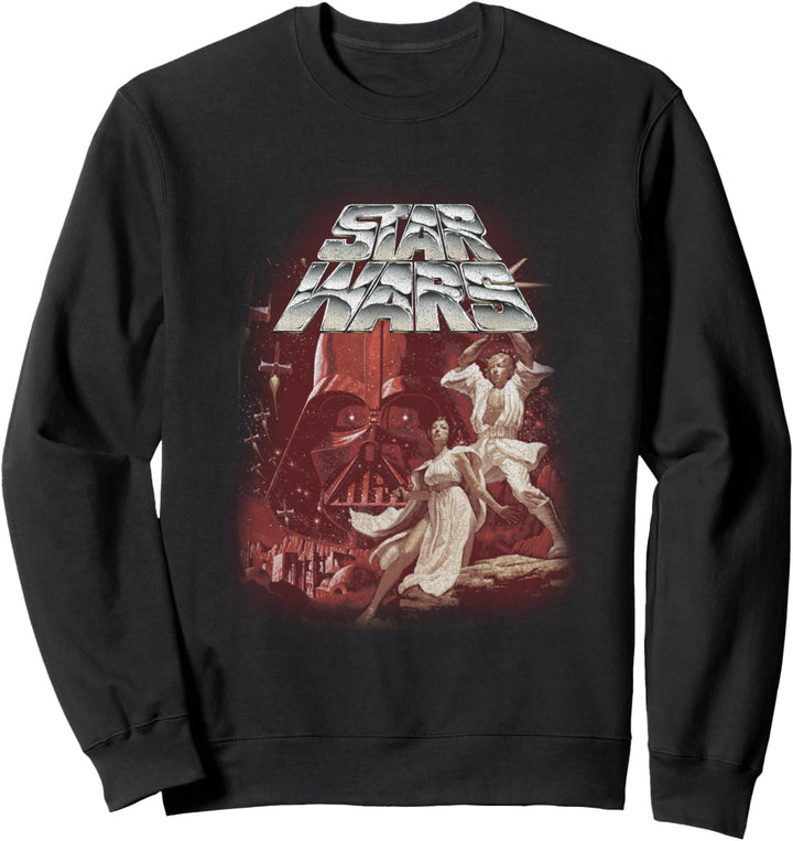 Star Wars Faded Movie Poster Sweatshirt