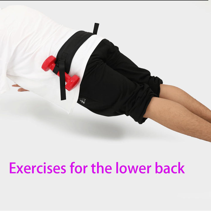 Gewichtsgürtel Po Trainer Hip Thrust Gürtel - 1 Stück, Schwarz, Pilates Belt, Bridge Training Anti R