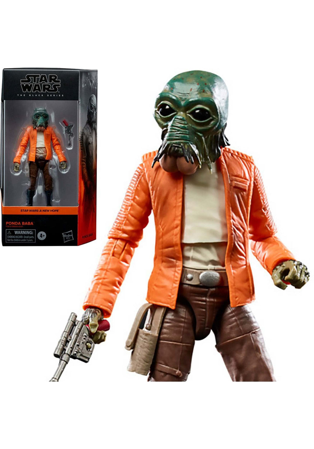 Star Wars The Black Series, Ponda Baba, Sammlerfigur, 15 cm, Eine Neue Hoffnung, Spielzeug für Kinde